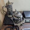Image 2 : 5lb Assortment of Vintage Swedish Silver Metalwork and Other Silver-Plated Items