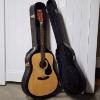 Image 1 : Beautiful Yamaha F325D HOOO869W Acoustic Guitar in Nice Carrying & Storage Case ~ LIKE NEW CONDITION