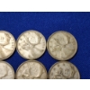 Image 4 : x6 Assorted Canadian 80% Silver Quarters ASW: 0.15oz Each / Total: 0.90oz