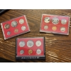 Image 2 : U.S. Proof Sets - FV $4.73 -1980 -1981 -1982 - Includes Kennedy Half Dollar - Dept of the Treasury T