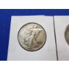 Image 2 : (2) 1942 Walking Liberty Silver Half Dollars 