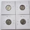 Image 9 : x10 Assorted Years United States 90% Silver Mercury Dimes - Face Value: $1.00