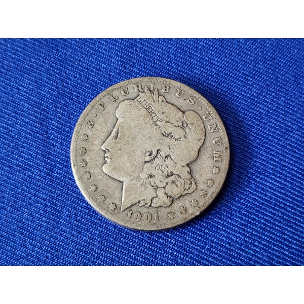 1901-O 90% Silver Morgan Dollar