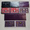 Image 1 : Five Official United States Mint Proof Sets spanning the years 1980, 1982, 1984, 1985, and 1986