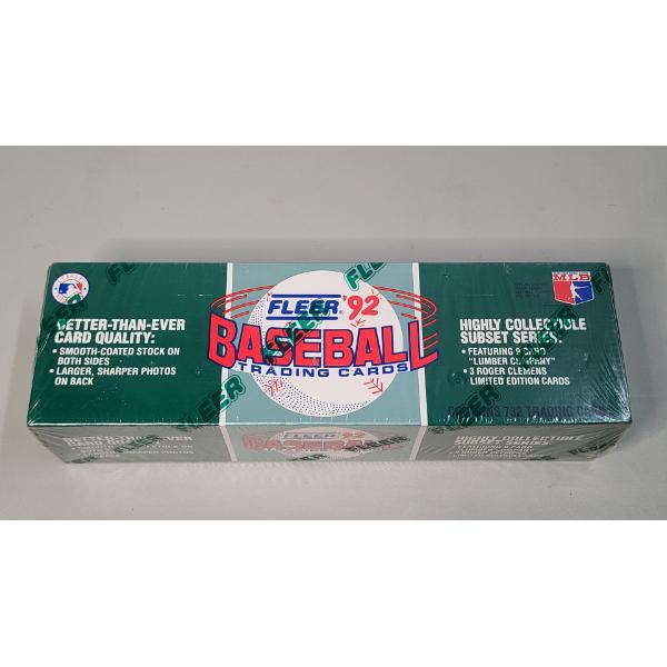 Sealed 1992 Fleer Baseball Trading Cards