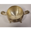 Image 4 : Three-Piece Silverplated Tea Set - Teapot 9x9", Cream/Sugar Bowls 3.5x2.5"