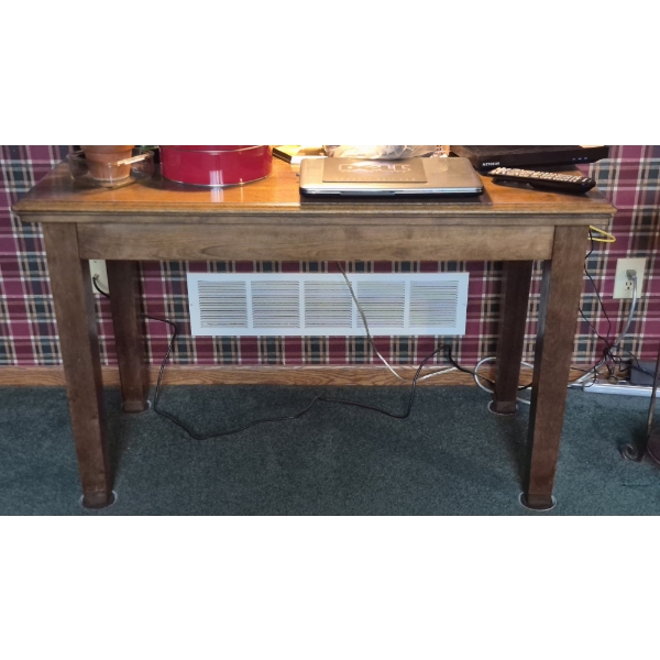 Louisville Home Pickup - Beautiful Wood Console Table As Shown - 48" Wide - 30" Tall - 24" D - Exc!