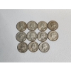 Image 3 : Lot of Silver Coins FV: $10.75 & Dutch Masters Cigar Box - See Description! 