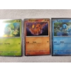 Image 3 : Three Near Mint Pokemon Black Star Promo Holo Trading Cards - Bulbasaur, Charmander & Squirtle 