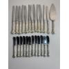 Image 1 : Gorham Sterling Silver Chantilly Knives and Server - 25 Pieces TW: 1311.7g