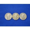 Image 1 : x3 United States Standing Liberty Quarters: 1930, 1925, 1930