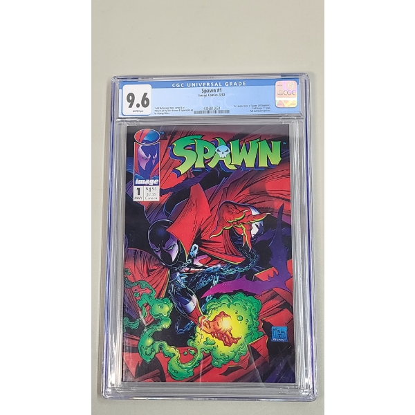 CGC Universal Grade Spawn Todd McFarland #1 Image Comics 5/92 9.6