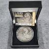 Image 1 : 2 Oz Silver 2018 Pegasus High Relief Antique Finished Coin ~ British Virgin Islands~ In Original Box