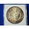 Image 4 : Beautifully-Toned 1881-S Morgan Silver Dollar ANACS MS 62