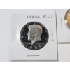 Image 2 : Three U.S. Proof/Proof-Like Coins: 1980-S Kennedy Half Dollar, Sacagawea Dollar, 2000 MA Quarter 
