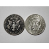 Image 3 : Two 90% Silver United States 1964 Kennedy Half Dollars ~ $1.00 Face Value