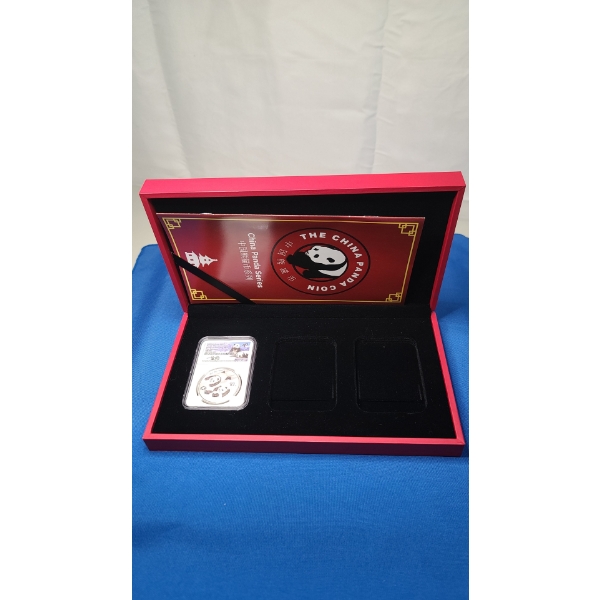 NGC MS70 2022-Y China 30 Gram Silver Panda 40th Anniversary - Struck at Shenyang Mint With Auto! 