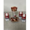 Image 1 : More Birds 11" Oz Nectar Capacity 9" Copper Twist Hummingbird Feeder - Brand New 