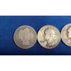 Image 2 : Assorted 90% Washington/Barber Quarters & Mercury Dime - Face Value: $0.85