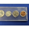 Image 3 : 1964 Uncirculated Coin Set - 5 Coin Set in Coin Set Display Case