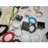 Image 11 : HUGE Lot of Assorted Costume Jewelry - Lots in Packaging, Small Cosmetic Bags