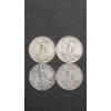 Image 1 : Assorted Years/Mint Marks 90% Silver Walking Liberty Half Dollars - Face Value: $2.00