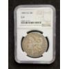 Image 1 : NGC G 6 Graded 1889-CC Morgan Silver Dollar - Carson City Mint Dollar!