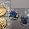 Image 3 : U.S. Quarters: Gold-Plated Wisconsin & Indiana / Colorized Ohio & North Carolina 