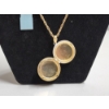 Image 2 : Gold-Plated Locket 18in Necklace TW: 17.8g