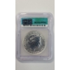 Image 3 : ICG MS67 DCAM 2002 £2 1 Ounce .999 Fine Silver Britannia Round 