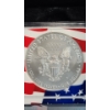 Image 5 : NGC 2019 MS 70 Memorial Day Edition One Troy Ounce .999 Fine Silver American Eagle In Wooden Display
