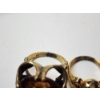 Image 6 : Two Gorgeous Gold-Filled Rings Size 5 & 6.5 - TW: 9.5g