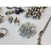 Image 5 : Assorted Costume Jewelry: Necklaces, Pins, Earrings, Bracelets