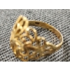 Image 6 : 14K Yellow Gold Ring Weighing 3.8 Grams ~ Size 9