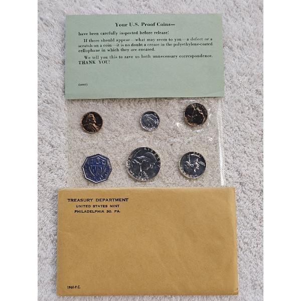 1960 United States Mint Proof Set in its Original Packaging - AFV $.91