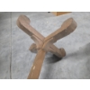 Image 3 :  Vintage Home Items Including Wood 67'' Coat Tree & 43''x25''x9.8'' Wood Shelf