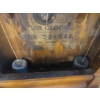 Image 5 : Antique Seth Thomas Floral Paneled 25" x 15" Wood Weight Driven Clock - With Chime - See Pics
