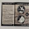 Image 2 : Battle of Gettysburg Day 3 Commemorative Silver Medallion Set