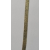 Image 3 : 14K Yellow Gold 25" Herringbone Necklace - Weight: 2.9g