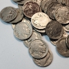 Image 2 : Lot of 50 Assorted United States Buffalo Nickels - FV: $2.50