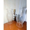 Image 3 : Neat Coffee Grinder Electric Lamp & 2 11" Glass Hurricanes