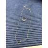 Image 1 : Sterling Ring & Necklace (Clasp Broken)- Ring Size 8 - Weight: 6.4g
