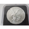 Image 7 : 2021-W NGC Eagle Landing T-2 FDOI Burnished MS 70 1 oz Silver American Eagle- Signed