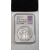Image 2 : NGC 2014 Early Releases MS 70 One Troy Ounce .999 Silver American Eagle Signed By Elizabeth Jones