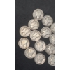 Image 2 : Assorted Years/Mint Marks 90% Silver Mercury Dimes - Face Value: $2.20