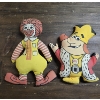 Image 1 : Vintage Ronald McDonald and The Burger King Stuffed Dolls