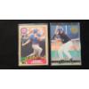 Image 1 : 1987 Topps Future Stars Rafael Palmeiro #634 & 1993 Classic Images Alex Rodriguez #3 Rookie Cards