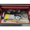 Image 4 : CRAFTSMAN Rolling Toolbox - 2 Pieces, 6 Drawers and Storage Space *WITH CONTENTS SEE PHOTOS*