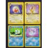 Image 2 : Four Vintage Team Rocket "Dark" Pokemon Trading Cards /82 - Ft. Vaporeon, Jolteon & More! 