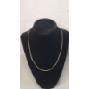 Image 1 : 14K Yellow Gold 18" Herringbone Necklace - Weight: 4.1g